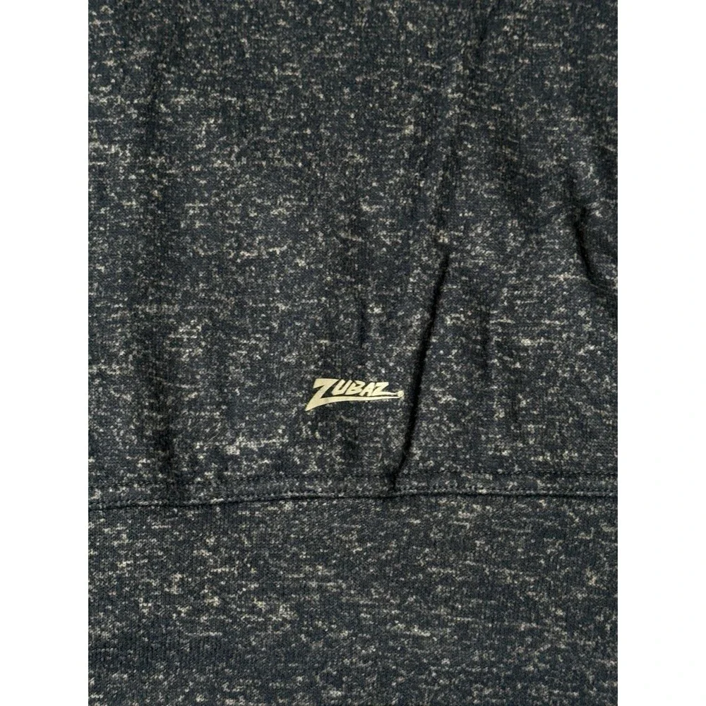 NFL Denver Broncos Zubaz lightweight hoodie Navy Blue Heather Women’s XL